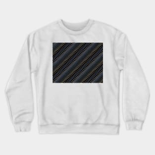 spiral waves Crewneck Sweatshirt